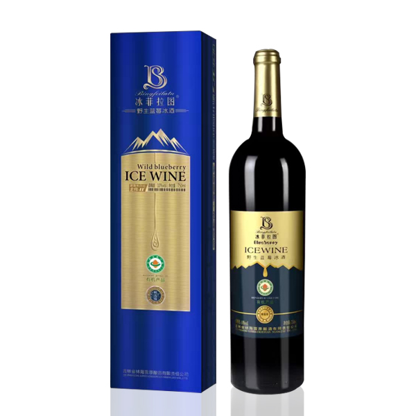 冰菲拉图野生蓝莓冰酒-精选级（1箱x6瓶装）